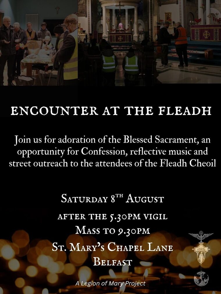 Encounter at the Fleadh — Saturday 8 August, St Mary&rsquo;s, Chapel Lane, Belfast