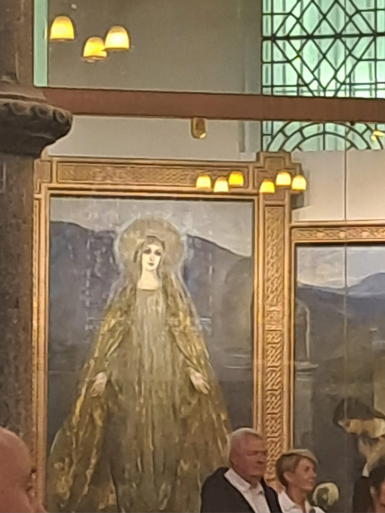 The Madonna of the Lakes in St Patrick's Church, Donegall Street