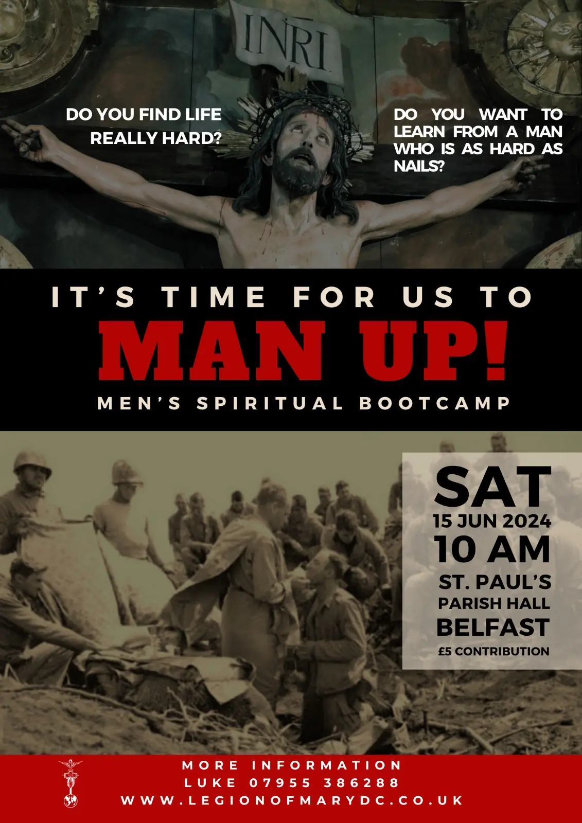 MAN UP! Men's Spiritual Bootcamp